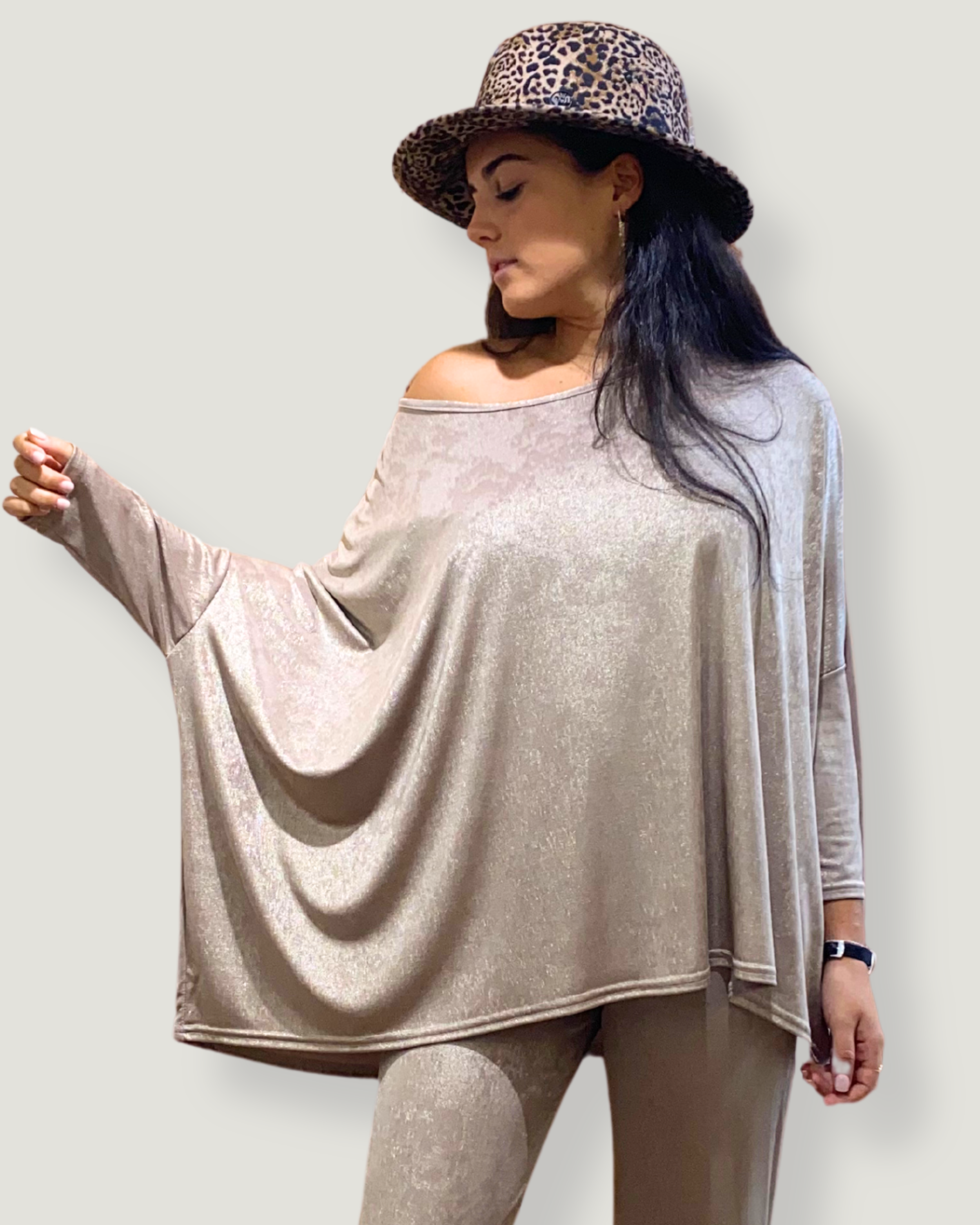 Oversize Brillant Doré