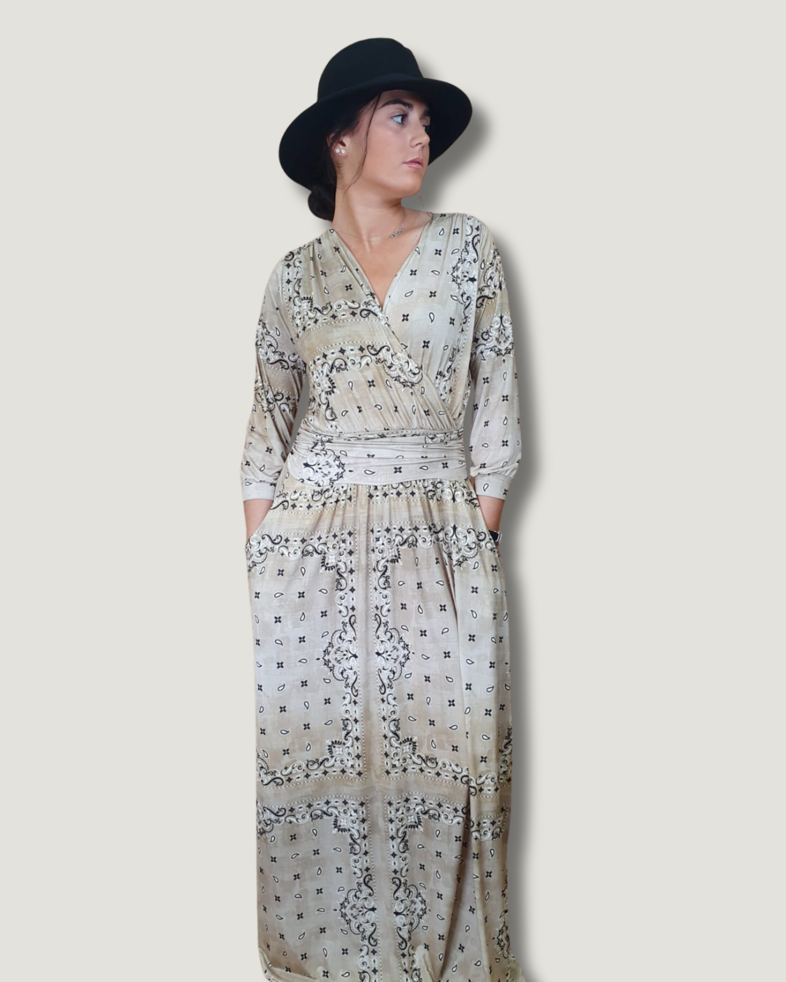 Robe Ebonelle Cashemire