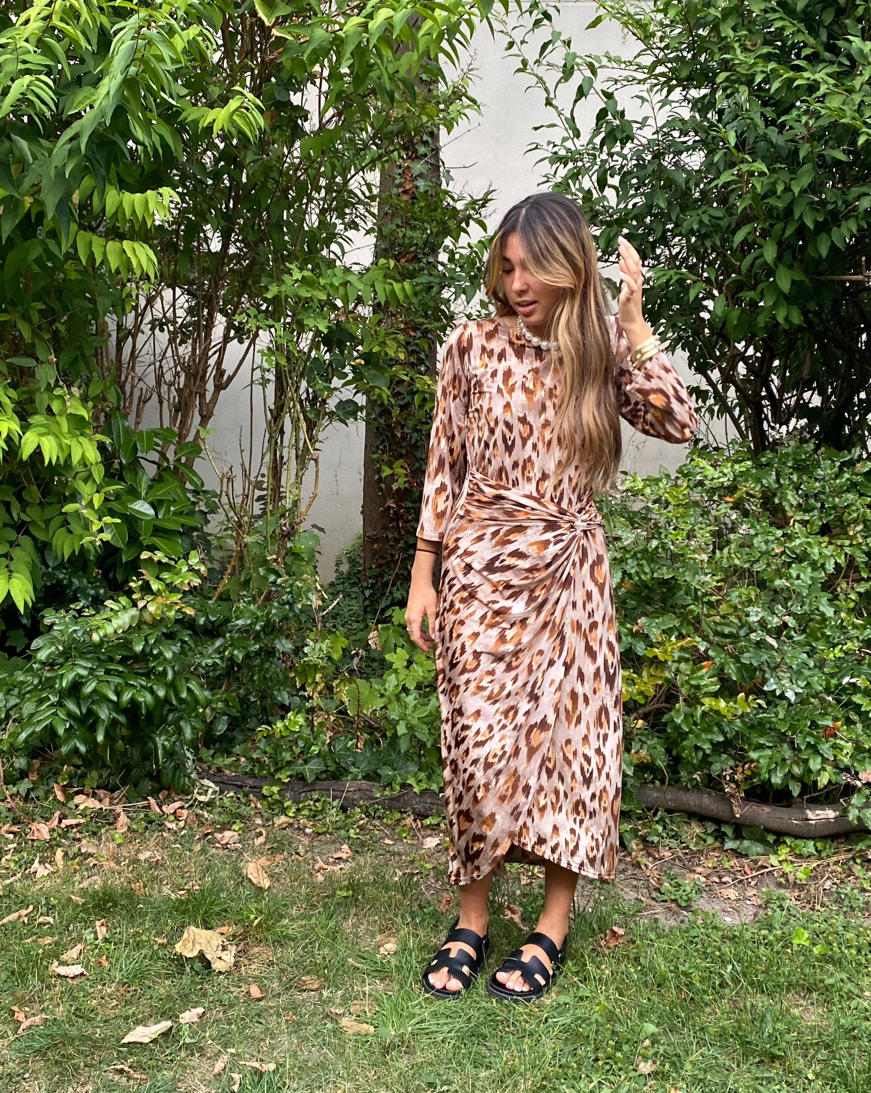 LEOPARD CROSSLONG