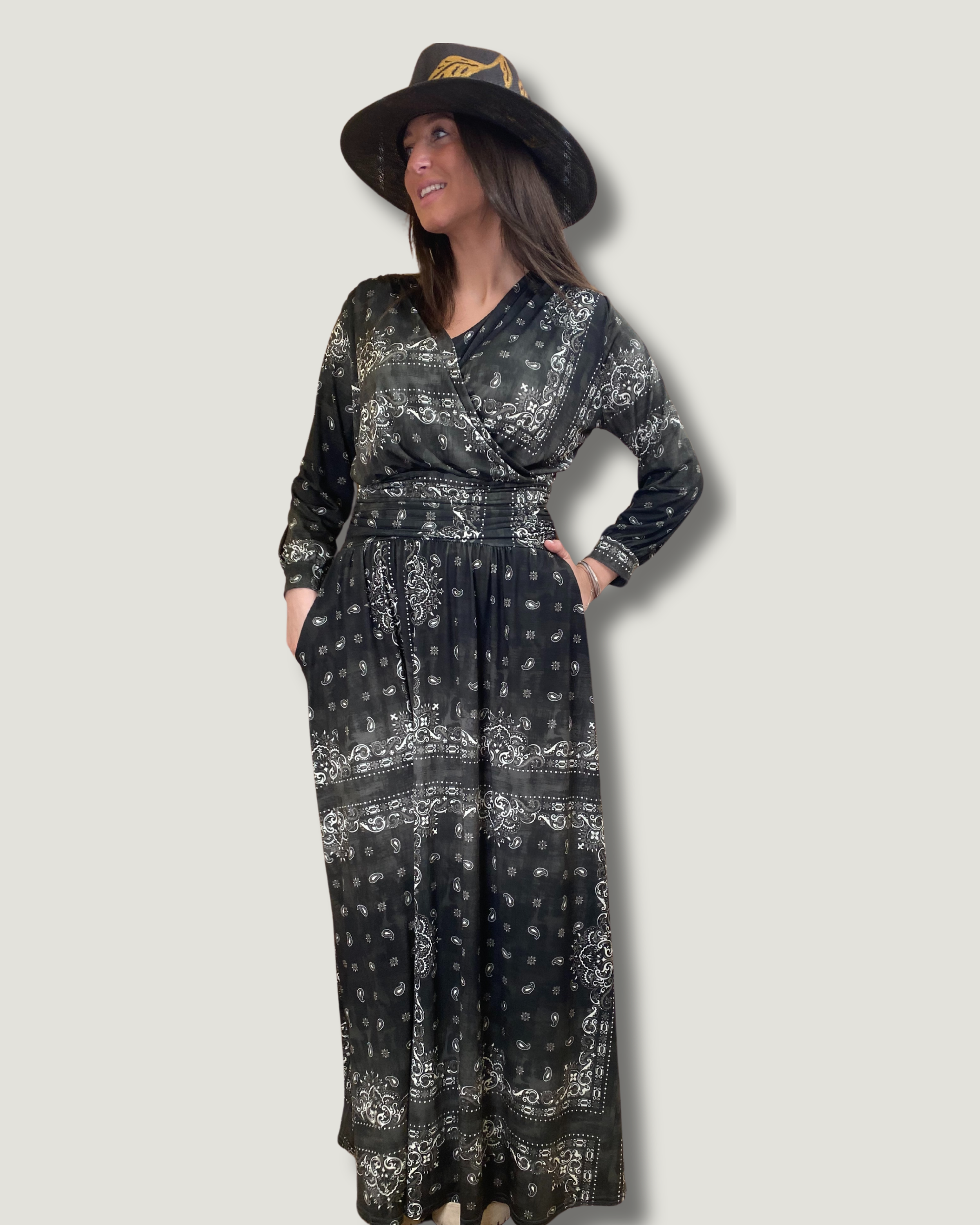 Robe Ebonelle Cashemire