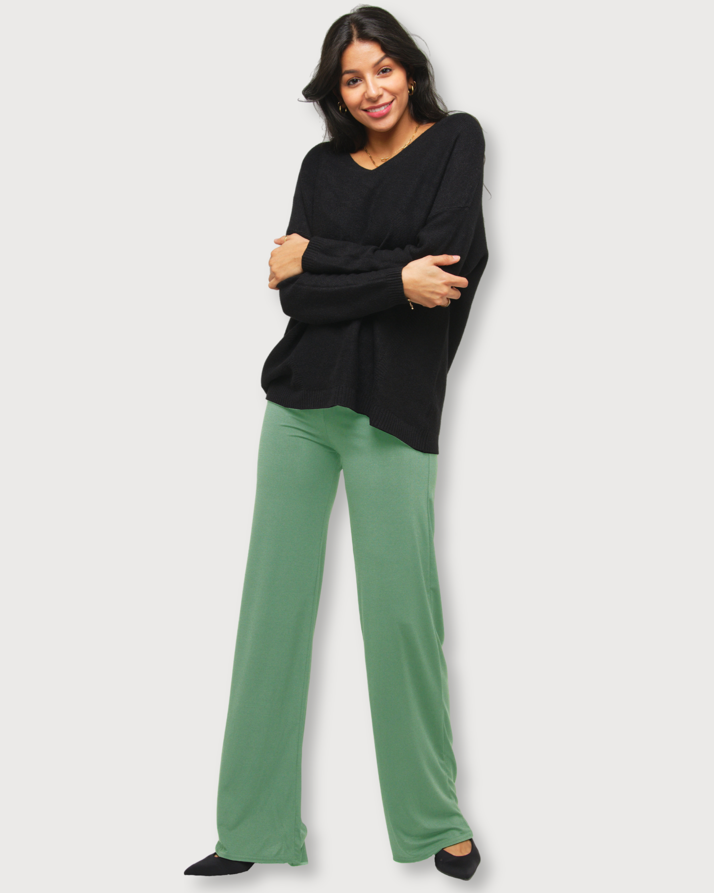 Pantalon Vert Pistache